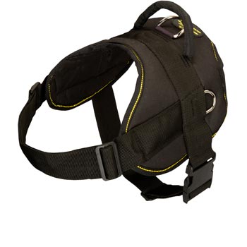 Nylon All Weather English Pointer Harness for Service Dogs