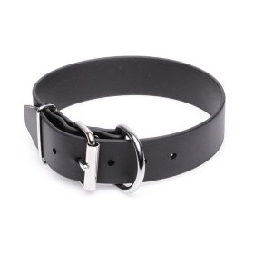 Extra Wide Black Biothane English Pointer Collar