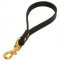 Short Leather English Pointer Leash with or without Support Material