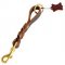 Short Leather English Pointer Leash (Pull Tab Leash)