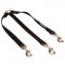 Triple Nylon English Pointer Leash Coupler for Walking 3 Dogs at a Time