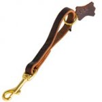 Easy Quick Grab Pull Tab Fully Leather English Pointer Leash