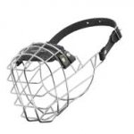 'The Silencer' Wire Cage English Pointer Muzzle With One Strap