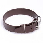 Extra Wide Brown Biothane English Pointer Collar