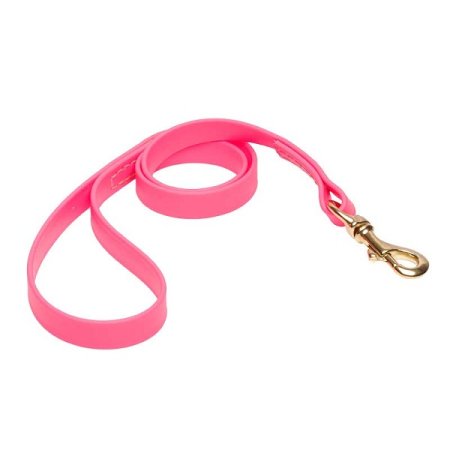 Pink Waterproof English Pointer Leash Made of Biothane