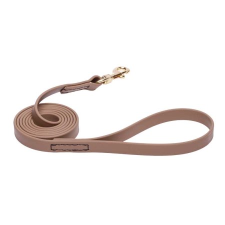 Khaki Waterproof English Pointer Leash Made of Biothane