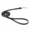 Black Biothane English Pointer Leash for Walking, Tracking