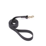 Black Waterproof English Pointer Leash Made of Biothane