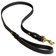 Walking Training Leather English Pointer Leash Braided