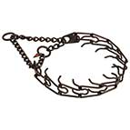 Strong Herm Sprenger English Pointer Pinch Prong Collar of Black Stainless Steel - 2.25 mm (1/11 inch)