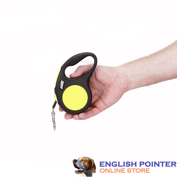 Dog Retractable Leash for Small Dogs Walking with Convenient Handle