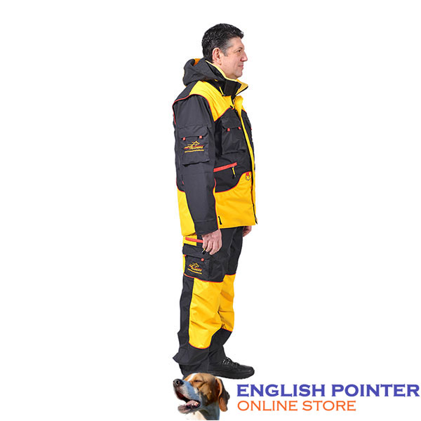 Dog Training Bite Suit with Back Pockets