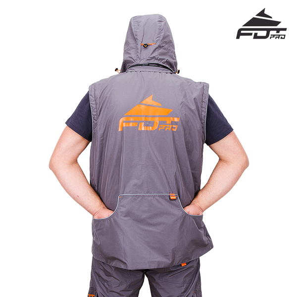 Pro Dog Tracking Jacket with Side Pockets for Everyday Use