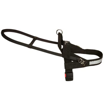 English Pointer Guide Harness Leather for Dog Assistance