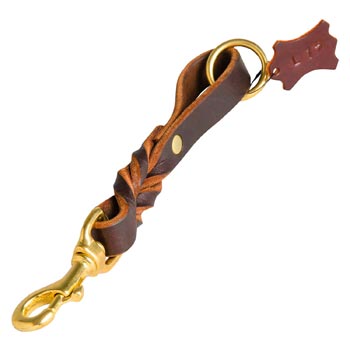 Leather Braided English Pointer Pull Tab for Daily walking