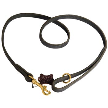 Strong Leather English Pointer Leash Designer for Dog Walking